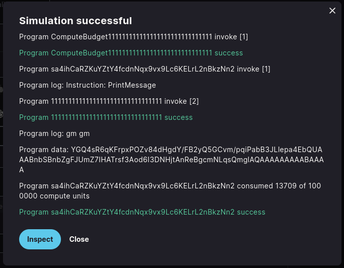 multisig proposal creation simulation